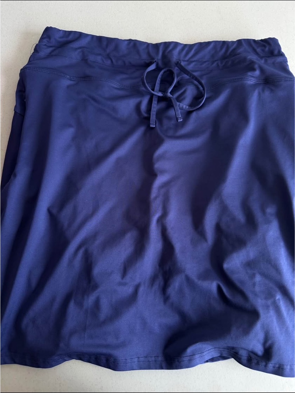 COOrun 20" Tennis Skirt Knee Length Golf Skort with Pockets High Waisted